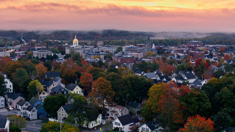 Panoramic Image of Concord, NH